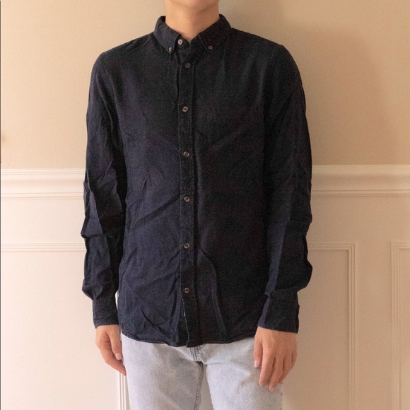 H&M Button Down Shirt - Picture 1 of 4